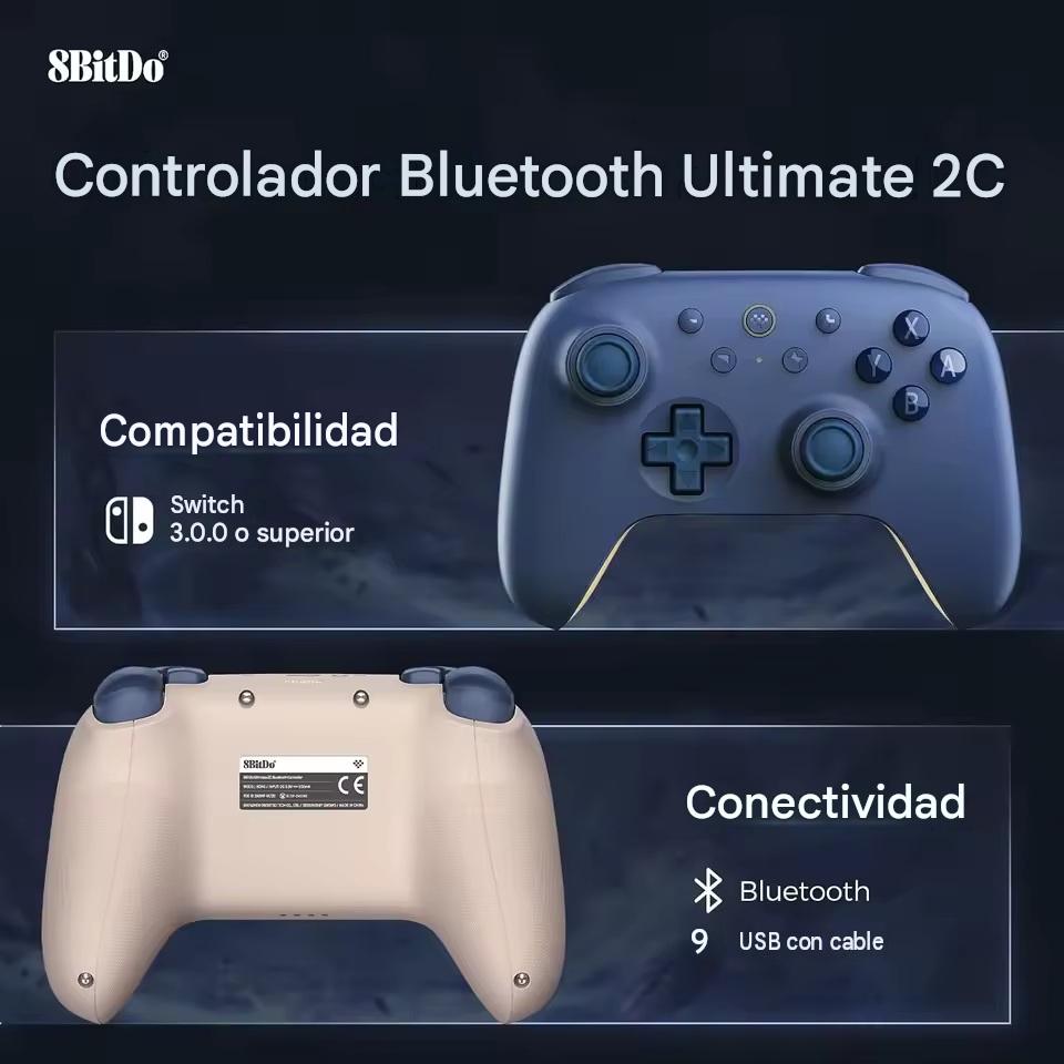 Control 8BitDo Ultimate 2C para Nintendo Switch 2
