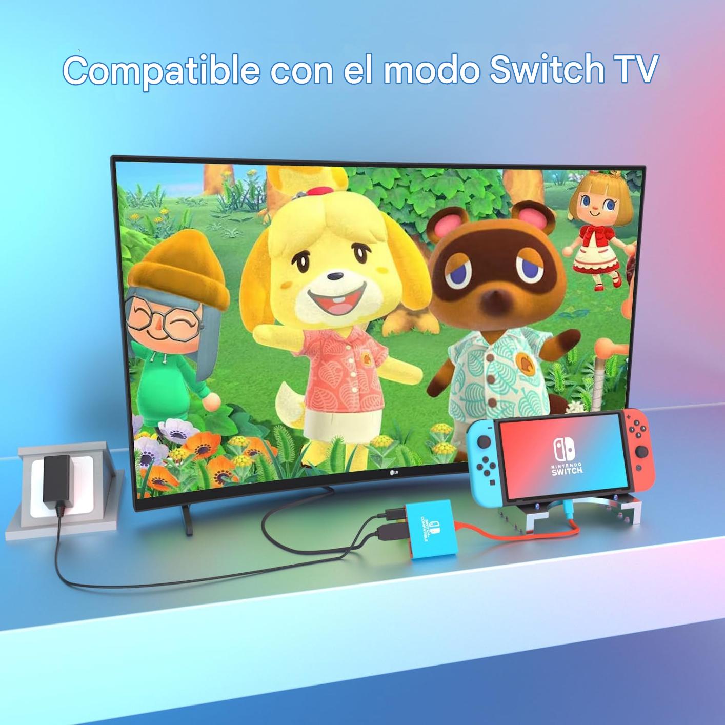 Adaptador Hub Dock Nintendo Switch