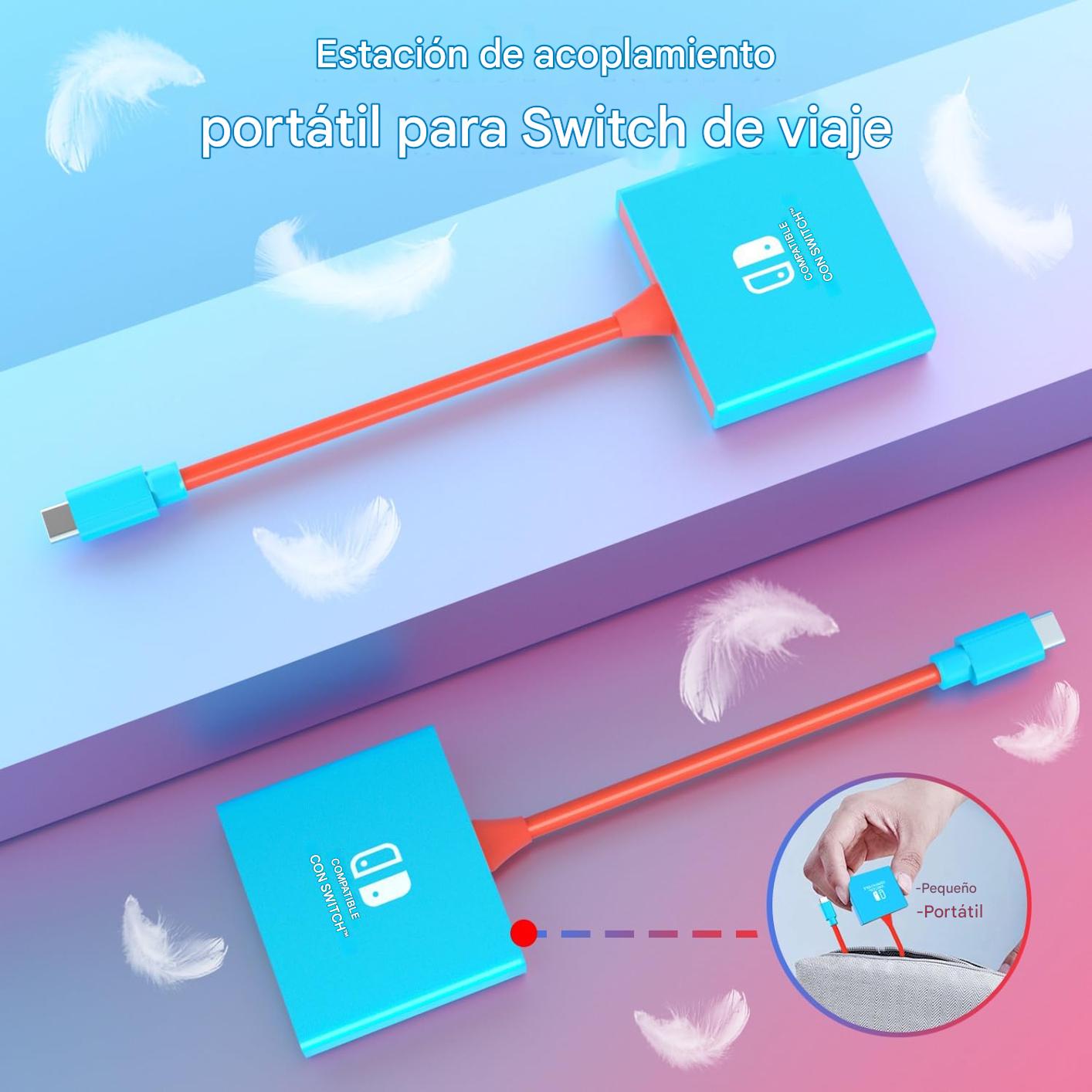 Adaptador Hub Dock Nintendo Switch