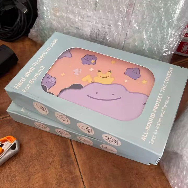 Carcasa Nintendo Switch 2 de Ditto (Rosada)