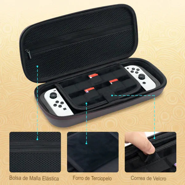 Estuche "The Legend of Zelda" luminoso para Nintendo Switch