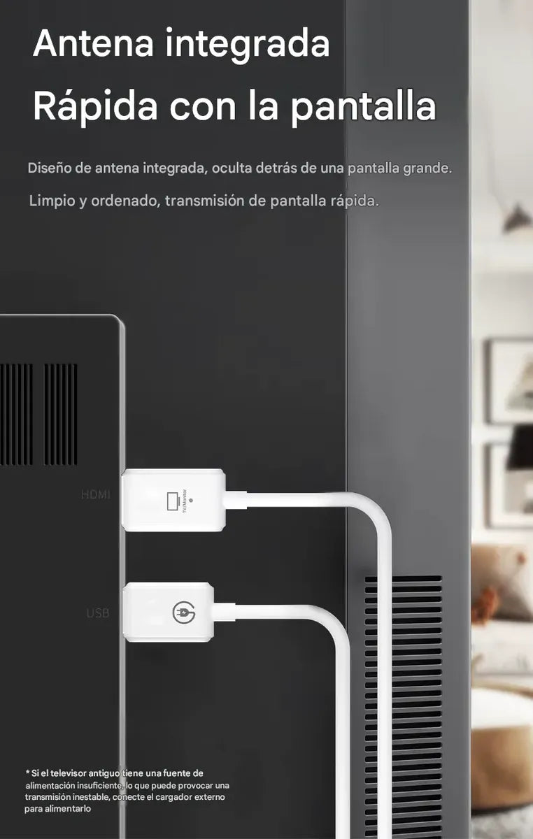 Transmisor Inalámbrico Cs7 Hdmi Conector Tipo C