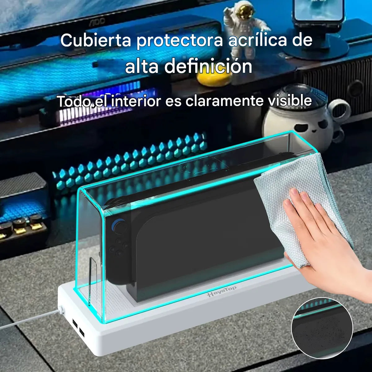 Base con luz LED (Nintendo Switch 2)