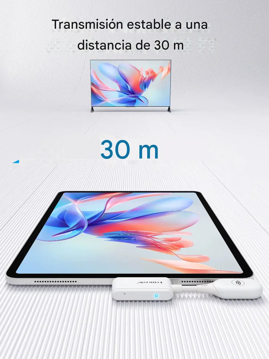 Transmisor inalámbrico HDMI (tipo C) Lemorele