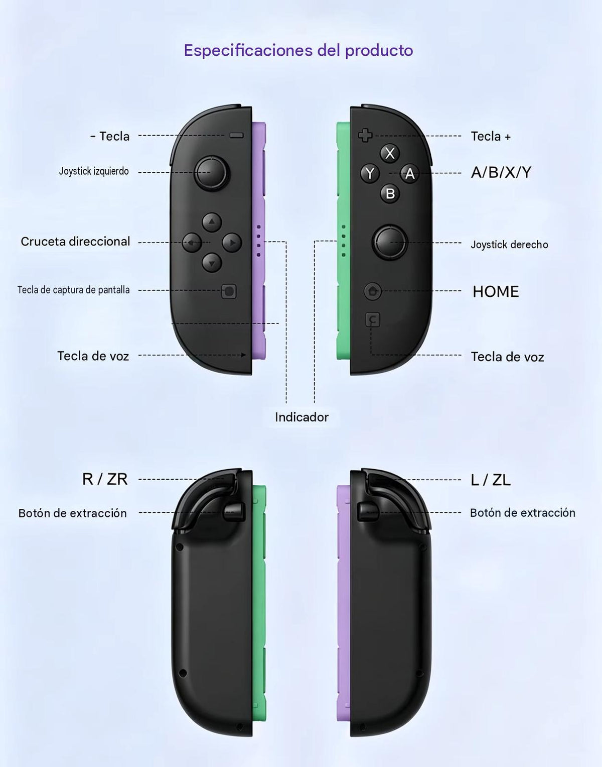 Joy-Cons para Nintendo Switch 2