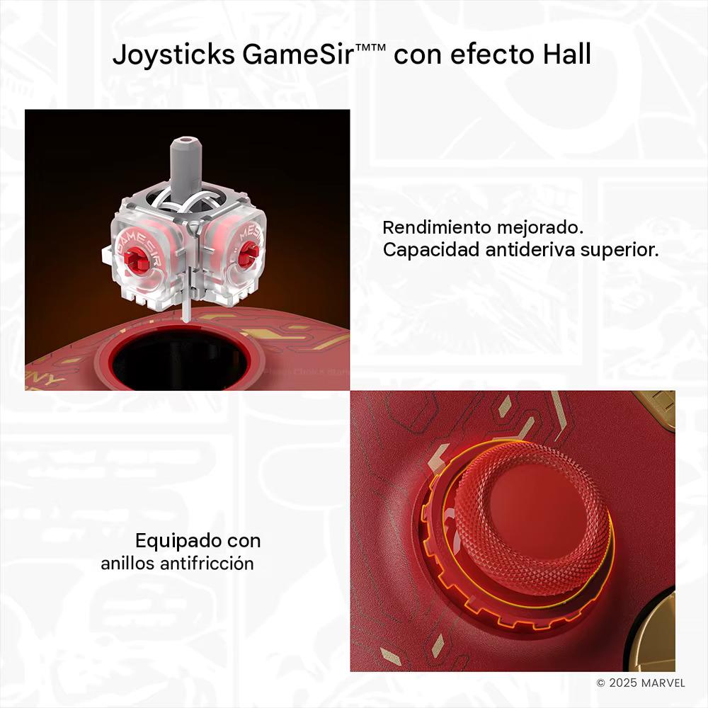Control Gamesir Nova 2 Lite Iron Man