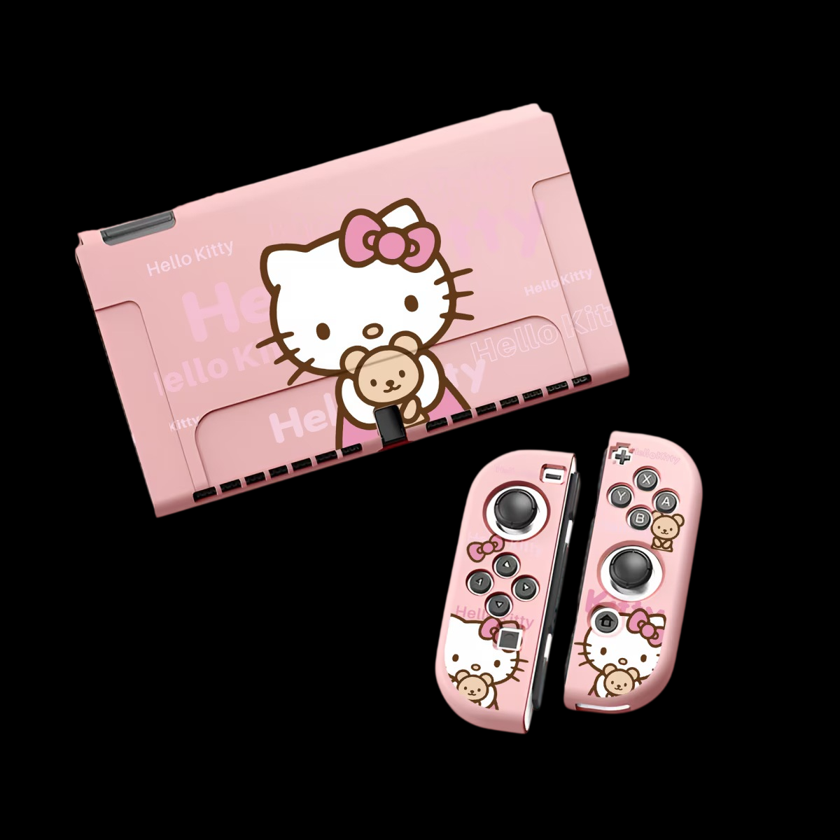 Carcasa Hello Kitty Nintendo Switch OLED