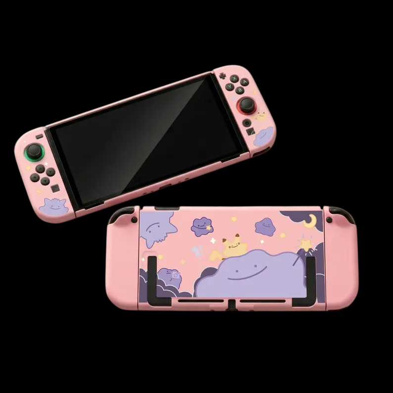 Carcasa Nintendo Switch 2 de Ditto (Rosada)